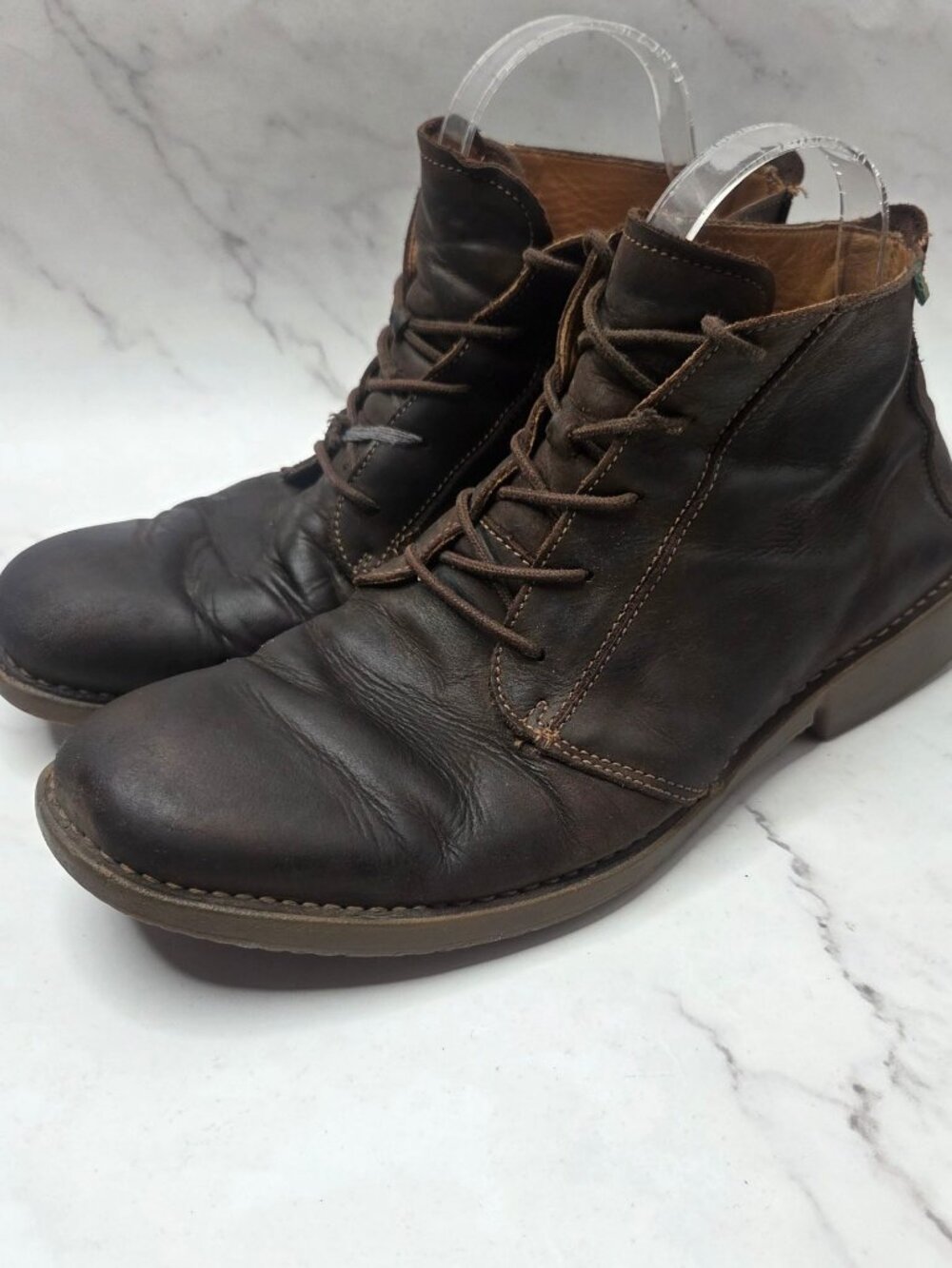 El Naturalista Brown Leather Chukka Boots Casual Workwear Men's 8.5 (42)